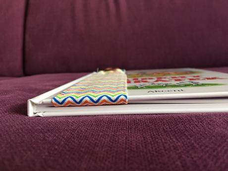 Bavlněná záložka na knoflík, 