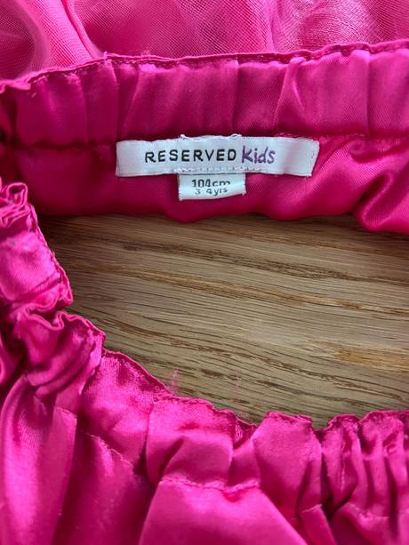 Točitá šifonová & tutu sukně reserved vel. 104, reserved,104