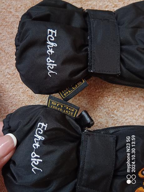 Rukavice s medvídkem zn."echt" vel."4-6let", echt