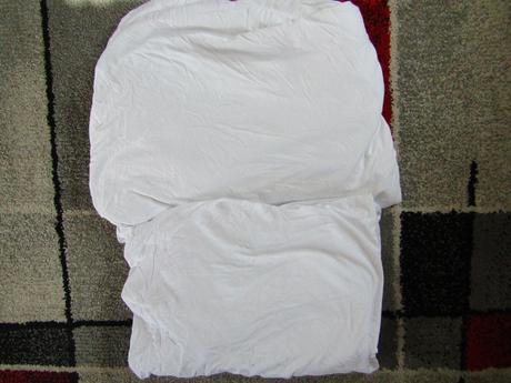 Bavlněná prostěradla na jednolůžko-bílá-2 ks, šířka (cm): 80,délka (cm): 190