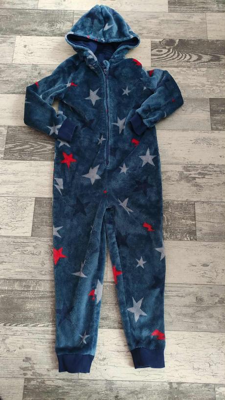 Overal chlapecký s hvězdami 122/128, marks & spencer,122
