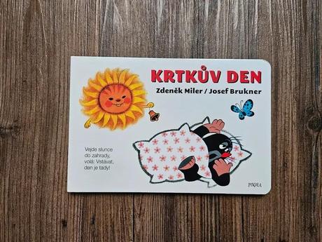 Dětská kniha krtek krtkův den, 