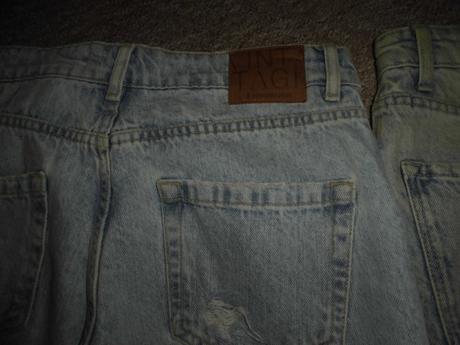 2x dívčí-dámské rifle,cena celkem, bershka,40