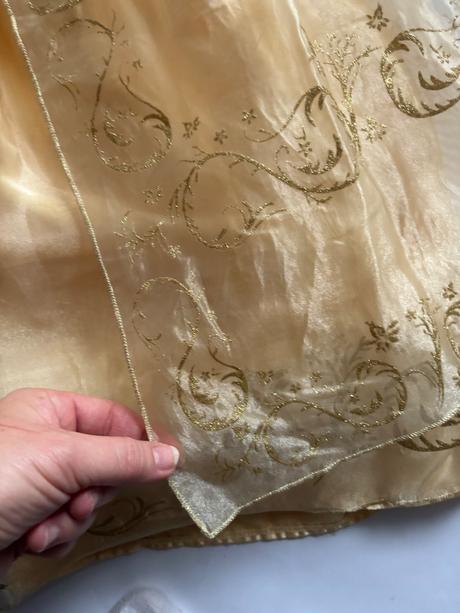 An21/ kostým kráska bell - v.3 roky disney, 