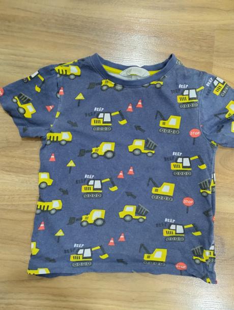 Tričko doprava krátký rukáv, h&m,110