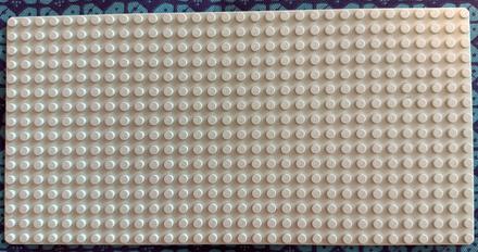 Lego stavební plocha světle zelená 25,5x 12,9 cm,