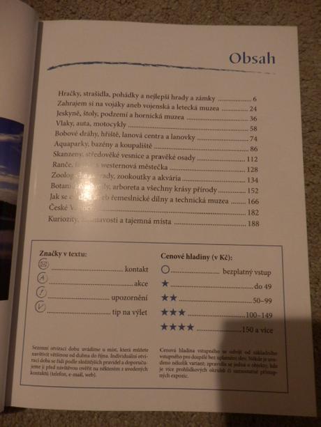 Kniha - výlety s dětmi,