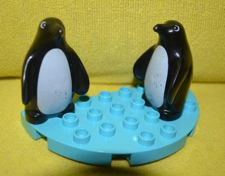 Lego duplo, tučňáci na kře, 