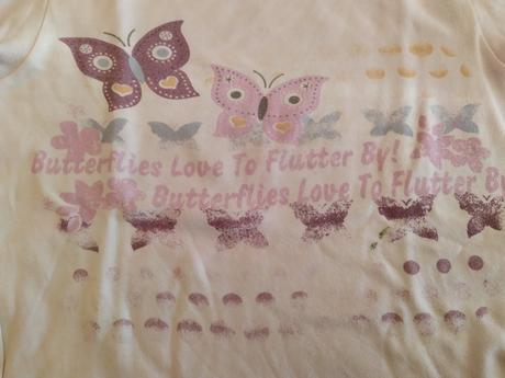 Tričko s motýly, cherokee,116