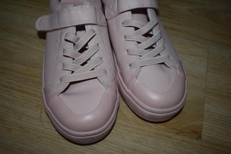 Krásné a slušivé světle růžové tenisky h&m, 34, h&m,34