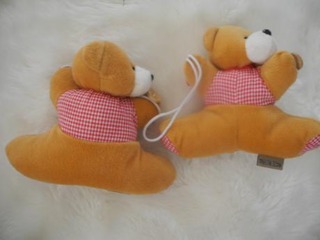 Spony na závěs medvěd, 