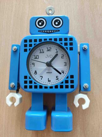 Dětský budík robot jvd, 