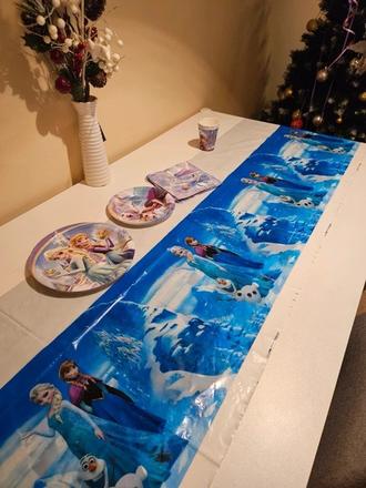 Narozeninová výzdoba ledové království, 