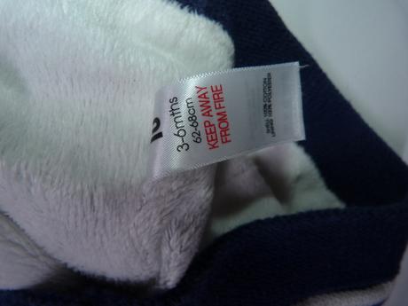 Bavlněný svetřík s kožíškem vel. 68, tu,68