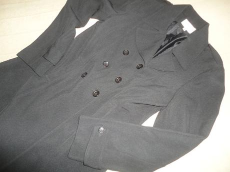 Propracovaný kratší kabát/trenčkot hennes, vel. 38, 38