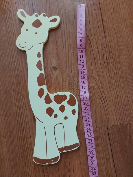 Dekorace na postýlku žirafa,