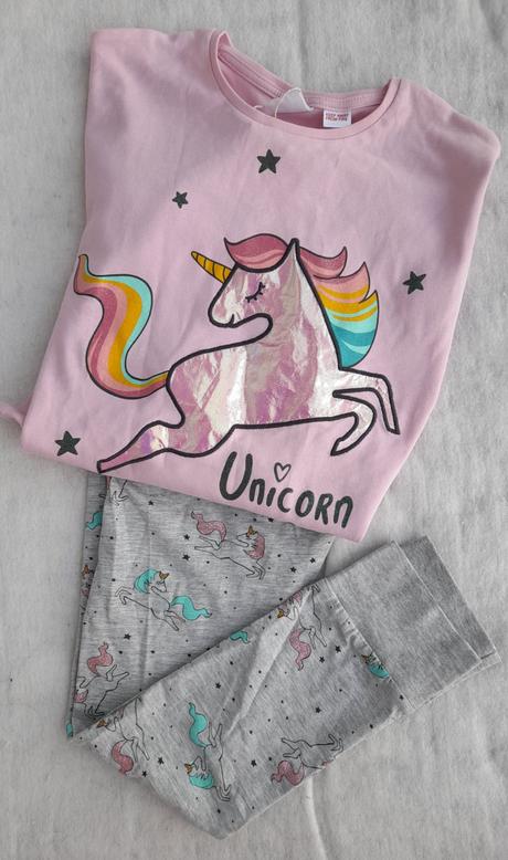 Pyžamo s jednorožcem zara 11-12 let, zara,152