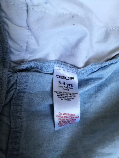 3/4 kraťasy & šortky cherokee vel. 104, cherokee,104