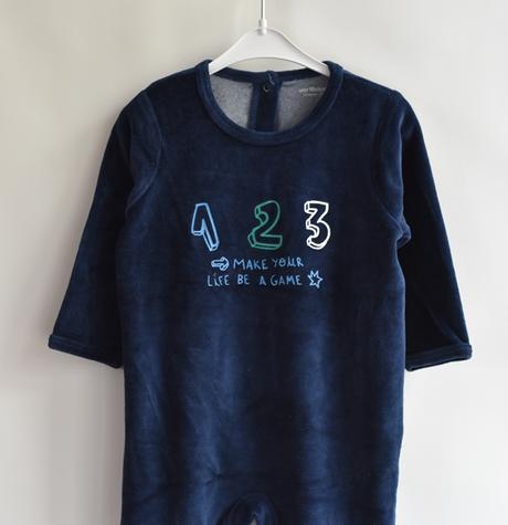 Overal sametový vel. 74, vertbaudet,74