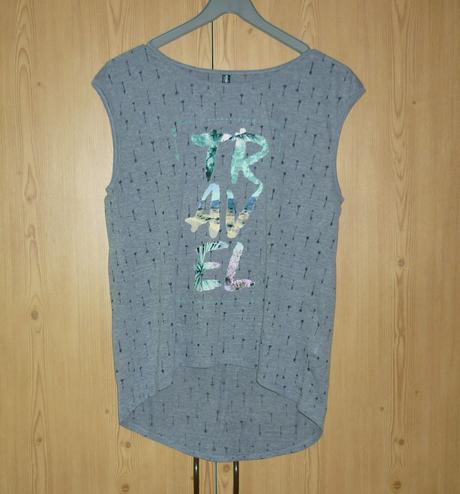 Dámské šedé tílko / tričko takko fashion, takko,m