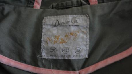 Dámská parka vel.48, denim co,48