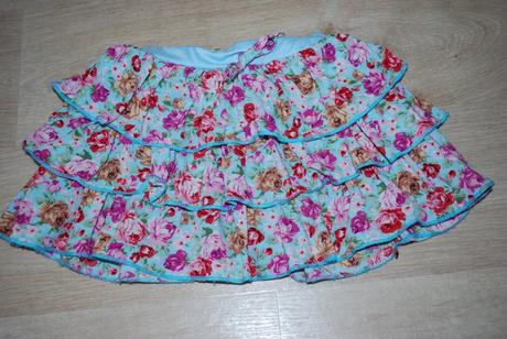 Volánková sukně sukýnka, 116