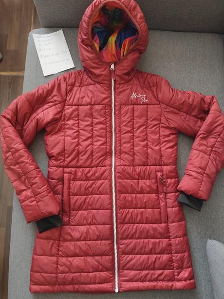 Prošívaný kabát alpine pro,vel.140/146, alpine pro,146