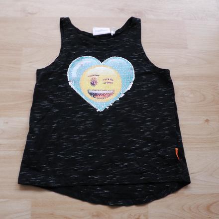 Emoji top v cerne vel.134/140, 134