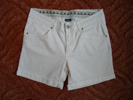 Bílé kraťasy kraťásky šortky, esmara,38
