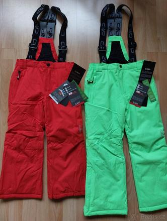 Zimní lyžařské kalhoty, oteplováky, oteplovačky, cmp,122