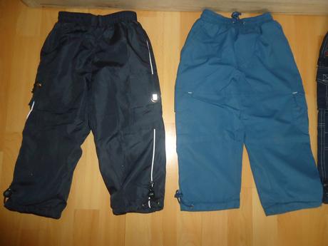 Šusťákové zateplené kalhoty, adams,98