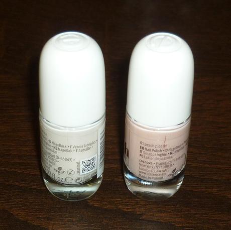 Francouzská manikúra - 2 laky essence, 