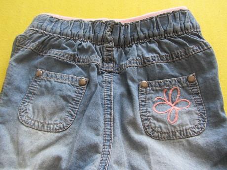 Kalhoty podšité bavnou., baby,74