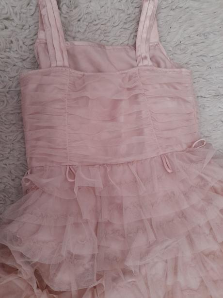 Růžové šaty next 14 let, next,164