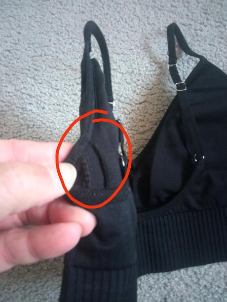 Sportovní podprsenka, xs