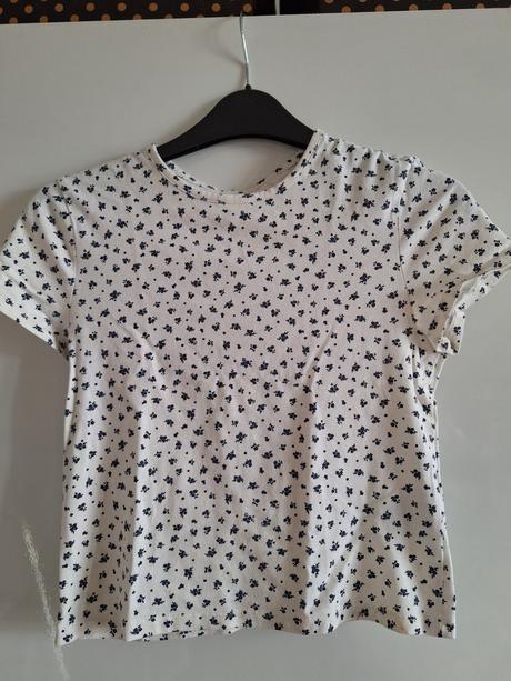 Tričko top crop top vel. 152 / 170, h&m,152