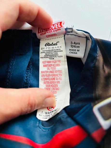 An14/ kostým capitán america - v.3/4 roky,