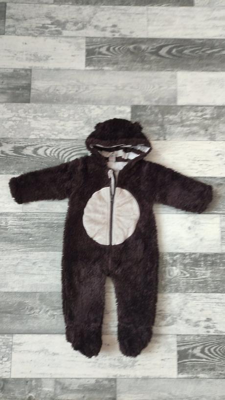 Overal zateplený jemný 62/68, tu,62