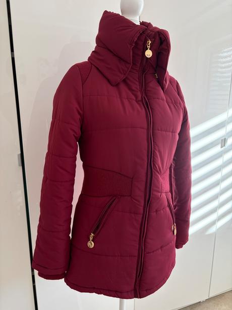 Buffalo vinove cervena prosivana bunda 34, buffalo,34