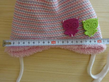 Zimní čepice se sovičkou, vel. 74/80, 74