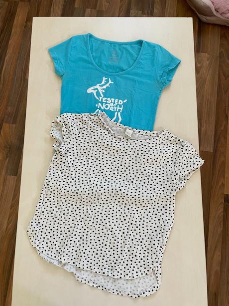 2 trika, sob a puntík, vel xs, kilpi a basic, xs