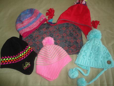 Mix čepiček, nákrčník, vel. 4-9 let, kus od, h&m,116
