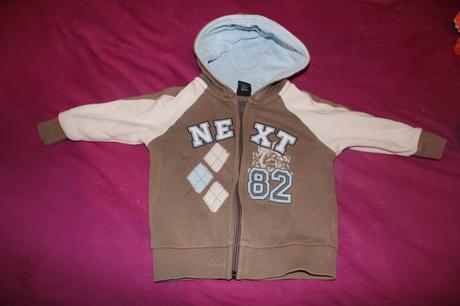 Klučičí mikina next, next,80