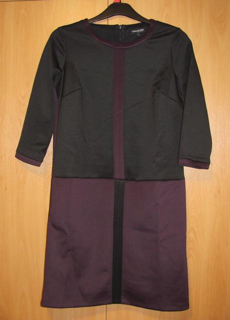 Černo-fialové šaty, debenhams,38