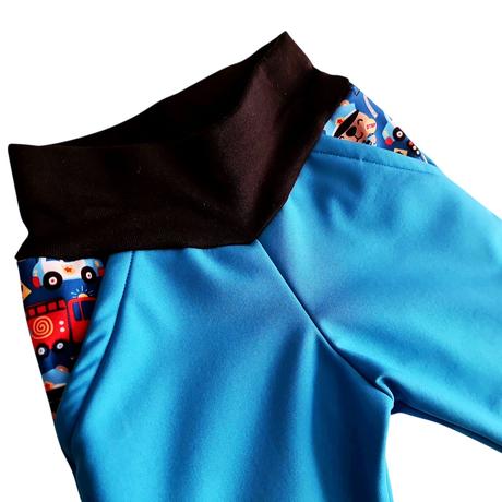 Softshellové kalhoty s fleecem, hasiči,, 80 - 152