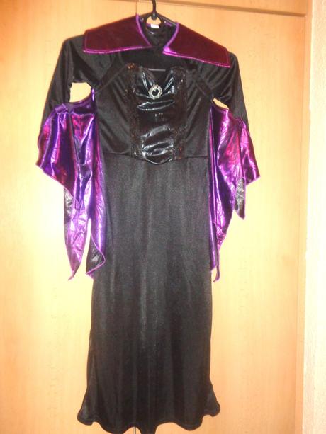 Karneval - šaty pro královnu upírů - 7 - 8 let, 