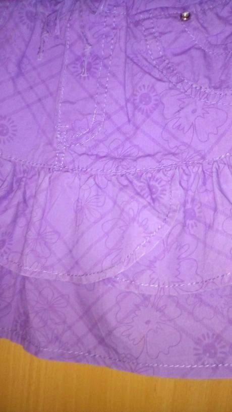 Plátěná sukýnka 128/146, lusa,140