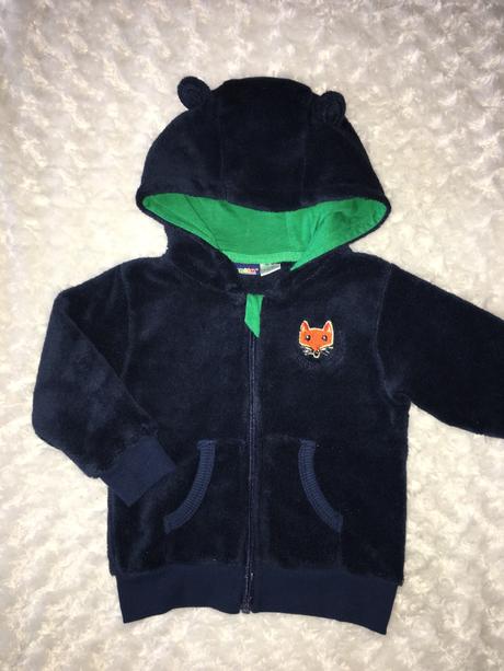 Modrá chlupatková mikina lupilu, lupilu,74