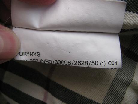 Tmavě hnědá přechodná bunda, jacket burberry, burberry,xxl