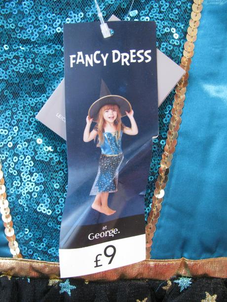 Karnevalový kostým-čarodějka 2 dílný, 